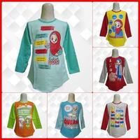 Gambar kaos lengan panjang anak perempuan / kaos anak muslimah dari firdan16shop Kab. Tangerang 2 Tokopedia