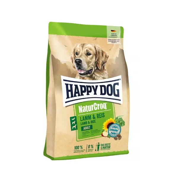 happy dog natur croq 11 kg adult lamb and rice (61021) 0