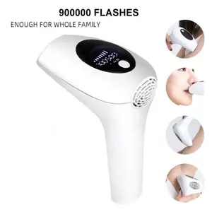 Laser Epilator Permanent Hair Removal 900000 Flashes