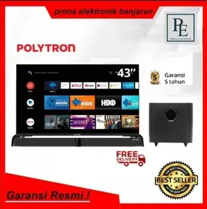 POLYTRON Smart Cinemax Soundbar LED TV 43 inch PLD 43BAG9953