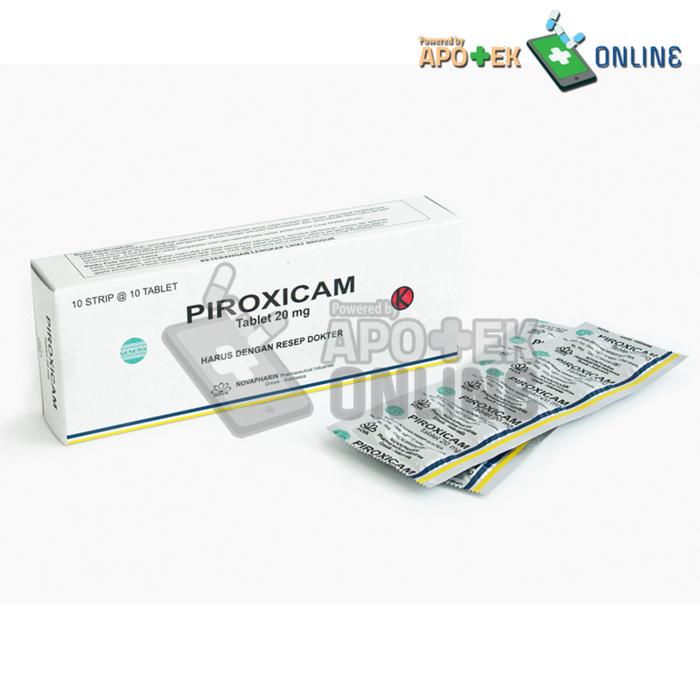 PIROXICAM 20 MG KIMIAFARMA STRIP 10 TABLET