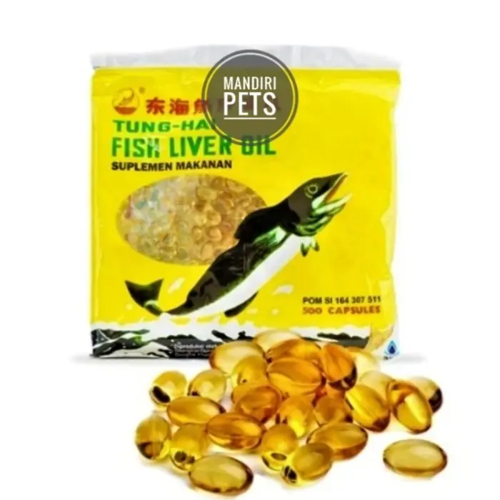 Fish Oil Vitamin Minyak Ikan Untuk Anjing Kucing - Fish Oil
