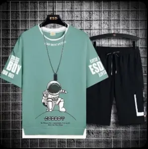 Baju Setelan Pria Anak Laki Laki Remaja Kaos Celana Pendek ESD BOY