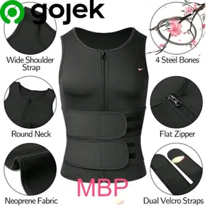 SIXVEST KORSET SAUNA SIXPACK MBP