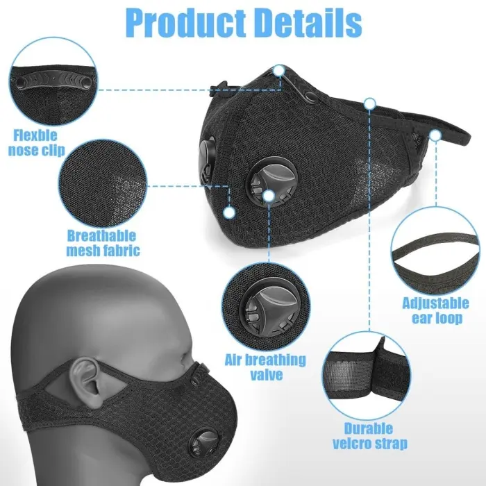 SPORT MASKER / MASKER SEPEDA / MASKER GOWES / SPORT MASKER ROCKBROS 3