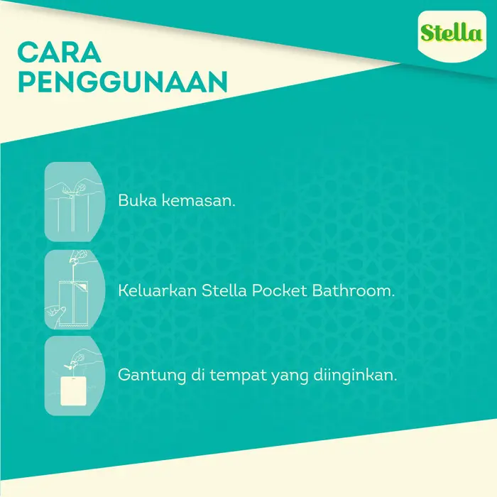 HEMATTTT STELLA POCKET BATHROOM PENGHARUM KAMAR MANDI PURPLE - ISI 2 3