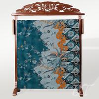 Gambar BATIK TRUSMI Bahan Batik Kain Panjang Batik Kombinasi AYM - Merah dari BT Batik Trusmi Official Kab. Cirebon 4 Tokopedia