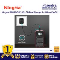 Gambar Kingma BM058-ENEL15 LCD Dual Charger for Nikon EN-EL15 Battery dari Sentra Digital Kota Surabaya 3 Tokopedia