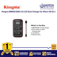 Gambar Kingma BM058-ENEL15 LCD Dual Charger for Nikon EN-EL15 Battery dari Sentra Digital Kota Surabaya 5 Tokopedia