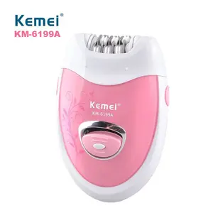 Kemei KM-6199A 2 in 1 Dual Heads Epilator Hair Callus Remover Kapalan
