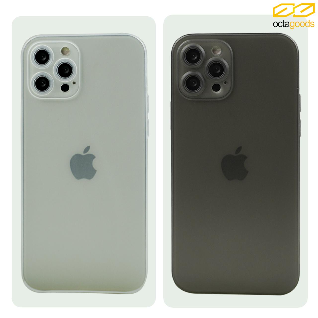 Case iPhone 13 Pro Max Mini Octagoods Matte Slim Hardcase Camera Cover