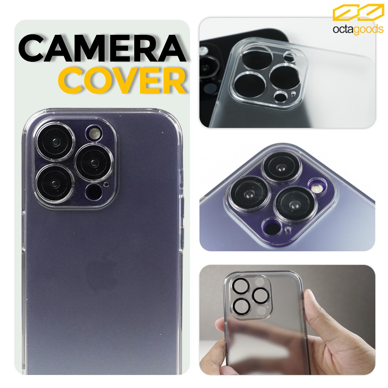 Case iPhone 14 Pro Max Plus OctaGoods Dual Frosted Camera Cover Casing