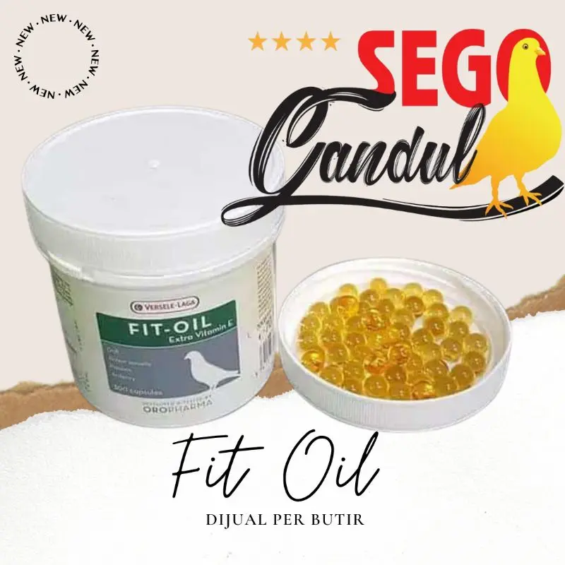 FIT OIL VERSELE LAGA MINYAK IKAN SUPLEMEN BURUNG MERPATI