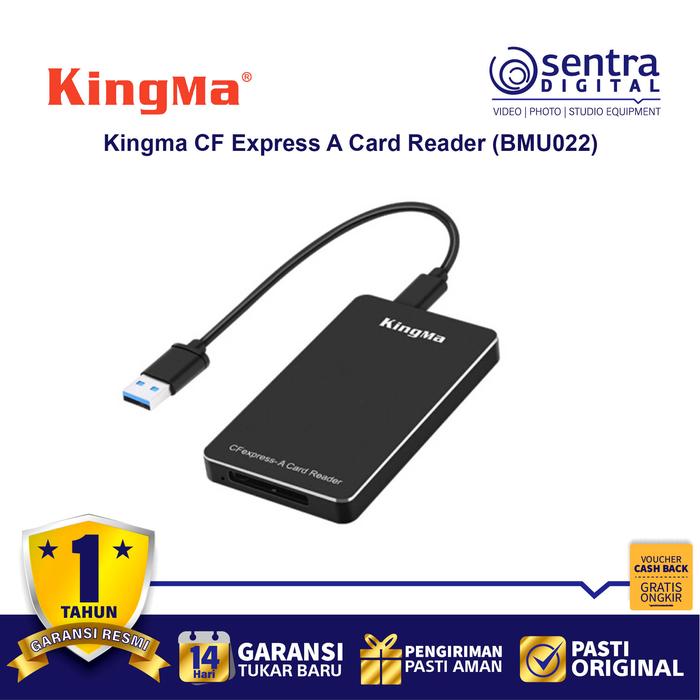Gambar Kingma BMU022 CF Express A Card Reader for SONY FX6, FX3, A1 AND A7R3 dari Sentra Digital Kota Surabaya Tokopedia