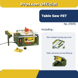 PROXXON 27070 MESIN GERGAJI KAYU MEJA TABLE SAW FET
