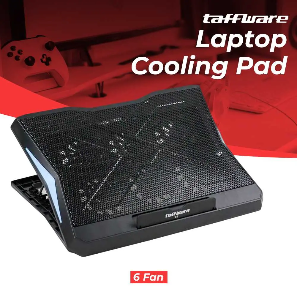 Gaming Cooling Pad Laptop 6 Fan - Q3