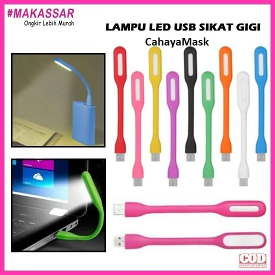 Lampu LED USB Portable/Lampu Baca/ Lampu Emergency