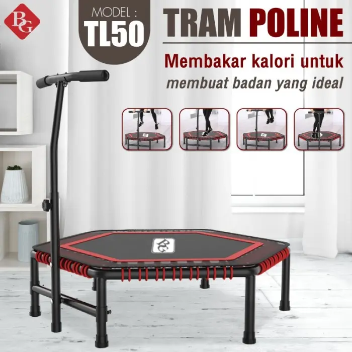 BG SPORT GYM TRAMPOLIN / TRAMPOLINE FITNESS