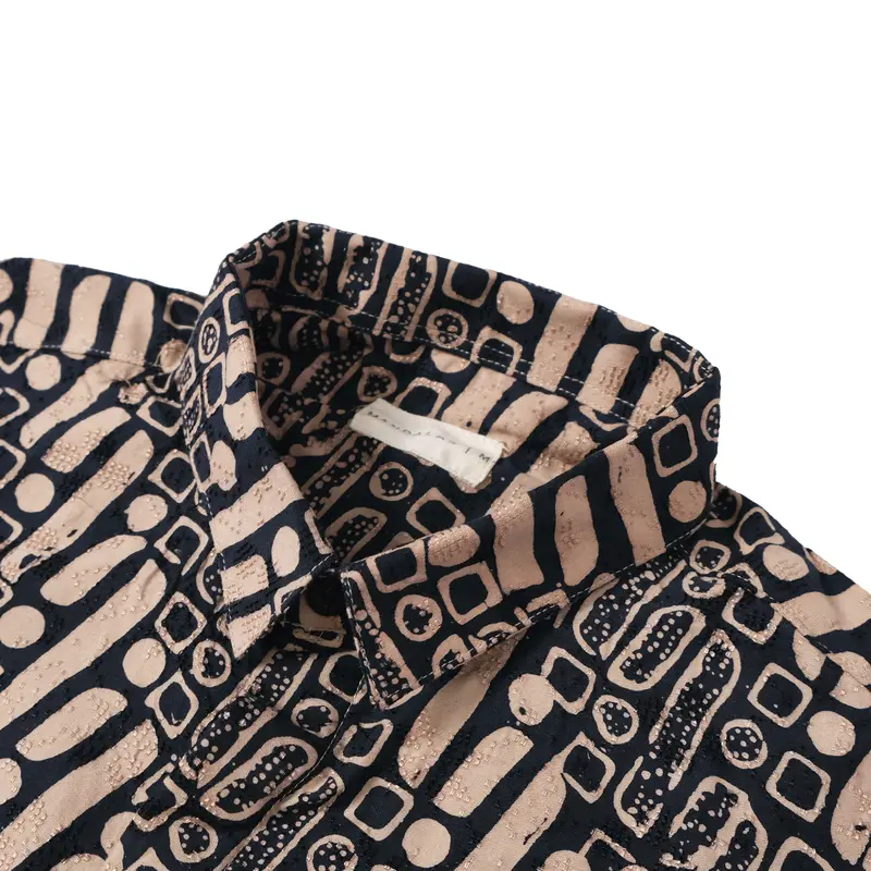 Bonadan - Mandalas Kemeja Batik Pria Premium Lengan Pendek 3