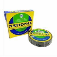 Gambar NATIONAL isolasi listrik HITAM PVC 3/4" x 20yard vynil electrical tape dari Ju shop Kota Surabaya 2 Tokopedia