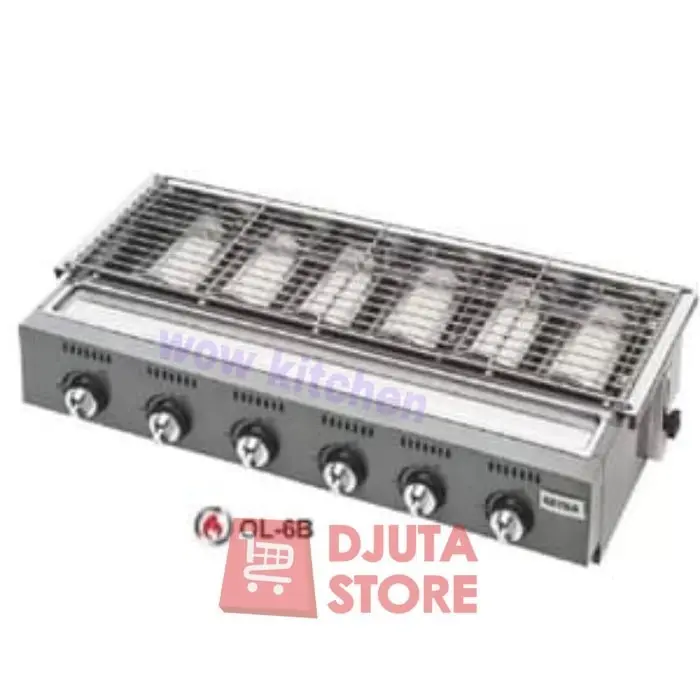 GETRA OL-6B GETRA ROASTER 6 BURNER / PEMANGGANG/ GRILLER