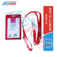 Gambar Name Tag ID Card Tali Gantung Nametag Tali Lanyard Benefit ID-1549 - A1 dari Aksesoren Kab. Indramayu 1 Tokopedia