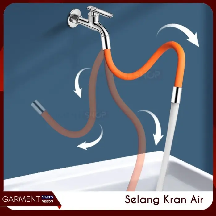 Sambungan Kran Air Fleksible Selang Flexible 360 Derajat Extention 2