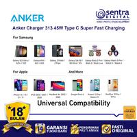 Gambar Wall Charger Anker 313 USB Type C Super Fast Charging Adaptor 45W dari Sentra Digital Kota Surabaya 2 Tokopedia