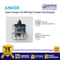Gambar Wall Charger Anker 313 USB Type C Super Fast Charging Adaptor 45W dari Sentra Digital Kota Surabaya 3 Tokopedia