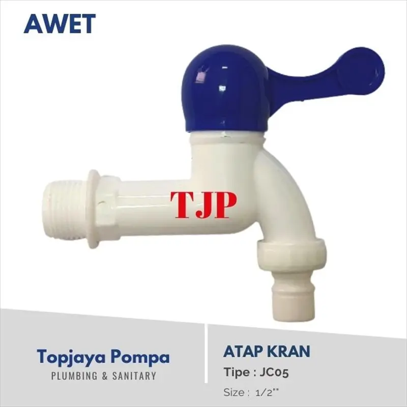 KRAN TEMBOK PE AWET 1/2" 0