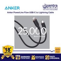 Gambar Kabel Charger Anker Powerline III Flow Type C to Lightning 3ft - A8662 dari Sentra Digital Kota Surabaya 3 Tokopedia
