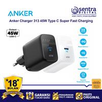 Gambar Wall Charger Anker 313 USB Type C Super Fast Charging Adaptor 45W dari Sentra Digital Kota Surabaya 1 Tokopedia