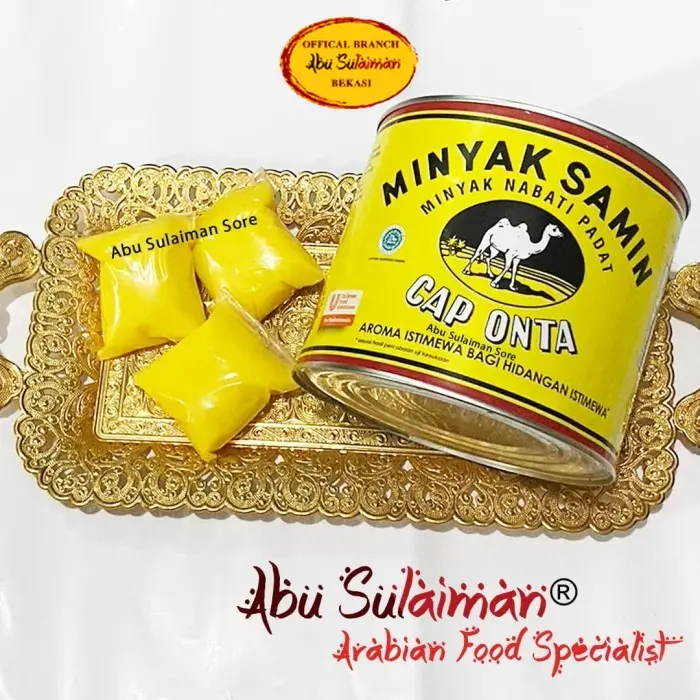 Minyak Samin/Samin Oil Cap Onta Re Pack Kemasan Praktis 60 Gr