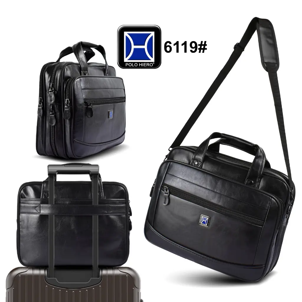 (CPH) Tas Mesengger Polo Hiero 6119 Tas Kulit Kerja Pria Tas Kantor