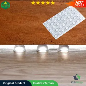 Stiker Silikon Bumper Peredam Benturan Cylindrical 32 PCS -