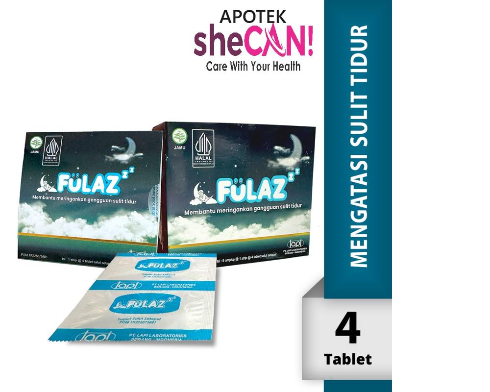 Fulaz Tablet - Mengatasi Sulit Tidur
