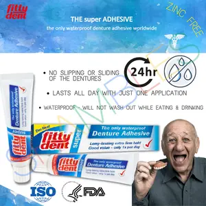 [READY] Fittydent Lem Gigi Palsu Perekat Denture Adhesive SWISS