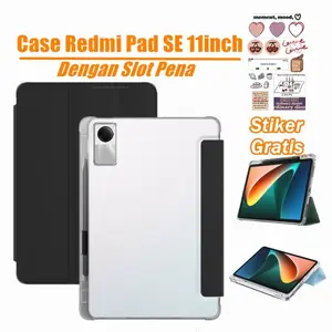 Case For RedMi Pad SE 11inch Magnetic Case For RedMiPad SE Case Redmi Pad 2 2025 With Pen Slot
