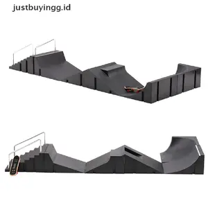 Mainan Skateboard Jari Mini Dengan Track Ramp Untuk Pelatihan
