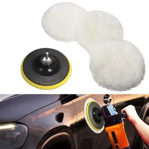 OtoHeroes Busa Poles Body Mobil Motor Waxing Wheel 5 Inch 3 Buah - BD5