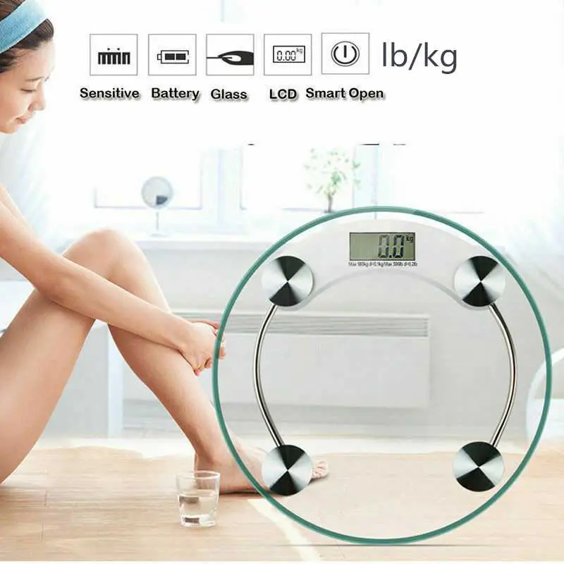 Alat Timbang Timbangan Badan Digital Body Fat Weight Scale 180Kg 2