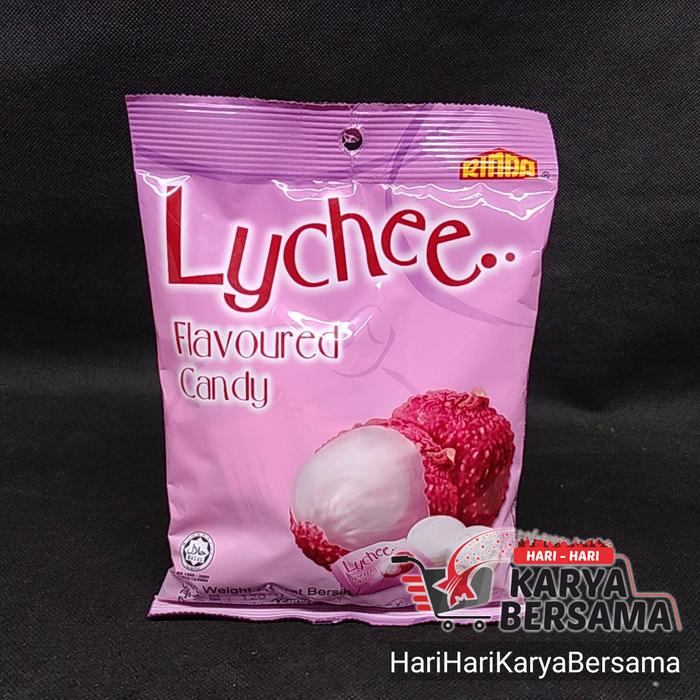 Gambar PERMEN RINDA LYCHEE FLAVOURED CANDY BAG 120GR dari HariHariKaryaBersama Kota Medan Tokopedia