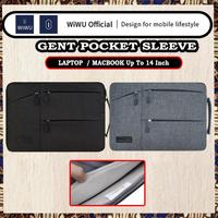 Gambar WIWU GENT POCKET SLEEVE Laptop Macbook Up TO 14 Inch - Black, 13.3 Inch dari Supcase Official ID Kota Administrasi Jakarta Barat 3 Tokopedia