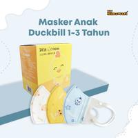 Gambar Himawari - Masker Anak Duckbill 1 -3 Tahun Premium ( Harga Satuan ) - PANDA dari Himawari baby shop Kota Administrasi Jakarta Utara 1 Tokopedia