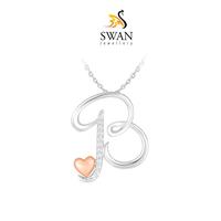 Gambar Liontin Alphabet Love Series Swan Jewellery - G dari Swan Jewellery Kota Administrasi Jakarta Selatan 3 Tokopedia