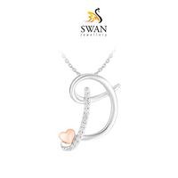 Gambar Liontin Alphabet Love Series Swan Jewellery - G dari Swan Jewellery Kota Administrasi Jakarta Selatan 5 Tokopedia