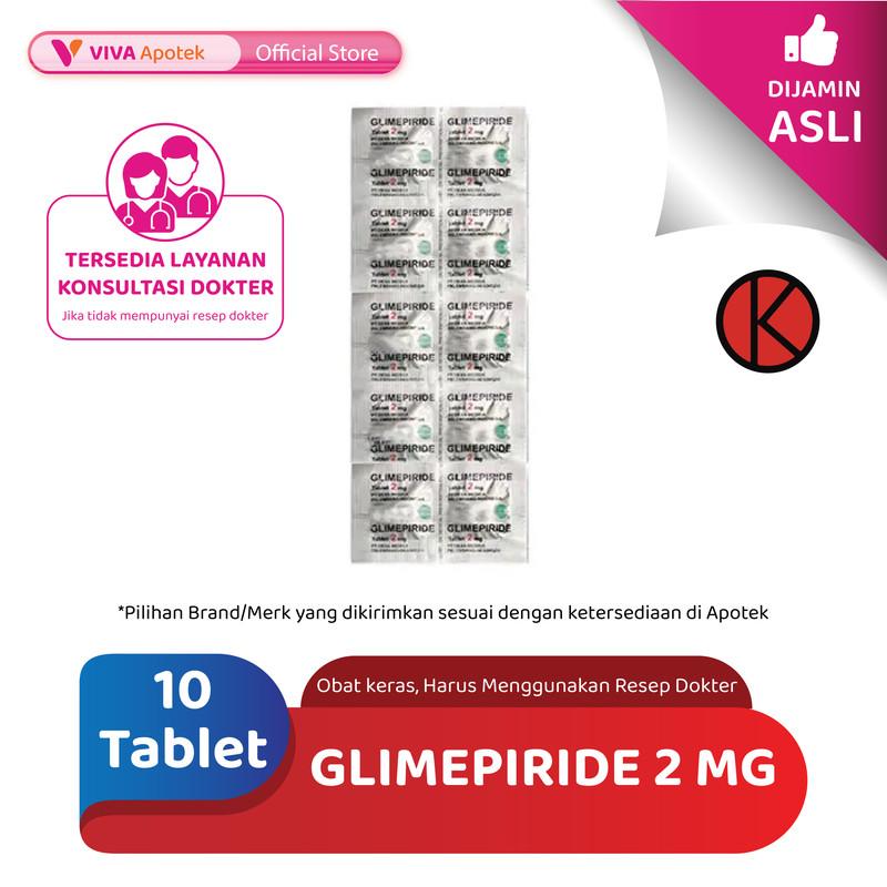 Glimepiride Hexpharm Jaya 2 mg Strip 10 Tablet