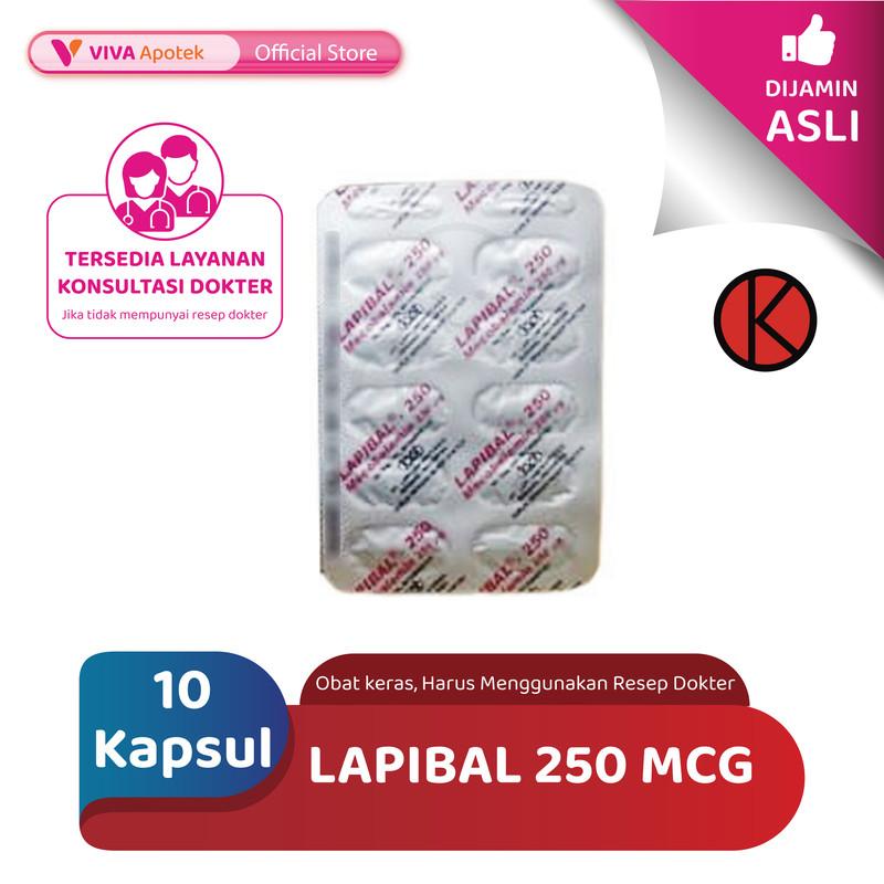 Lapibal 250 mcg Strip 10 Kapsul