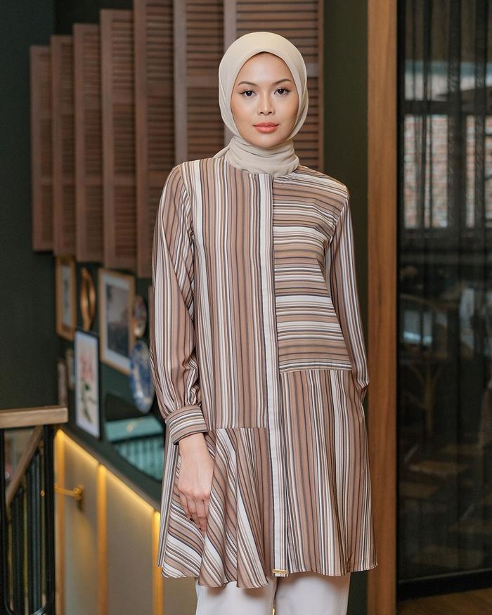 Gambar Muda Official Stila Tunic - Brown - S-M, Brown dari Muda Official Kota Bandung Tokopedia