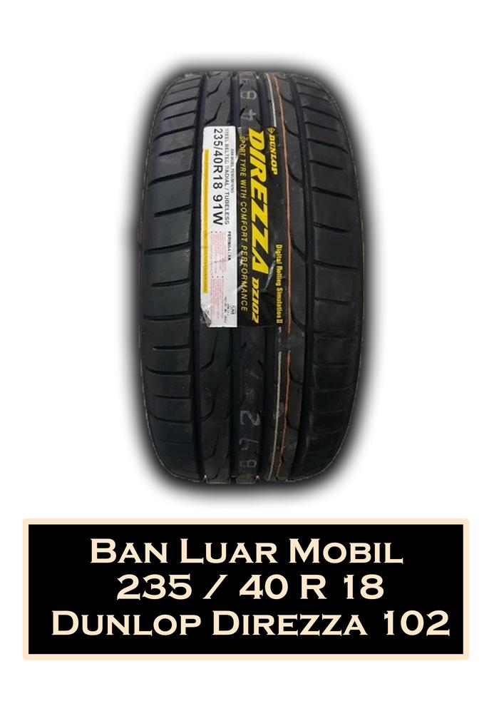 Gambar Ban Luar Dunlop Direzza 235 / 40 r 18 DZ102 - 67377 - dari Jasutra Motor Kab. Bekasi Tokopedia